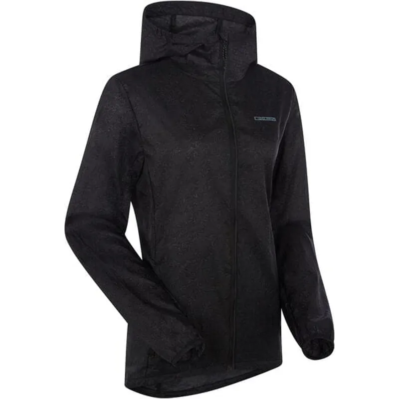 Madison Roam Womens Light Packable Jacket in Black-1